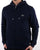 Lacoste Zip Through Hooded Sweatshirt Navy