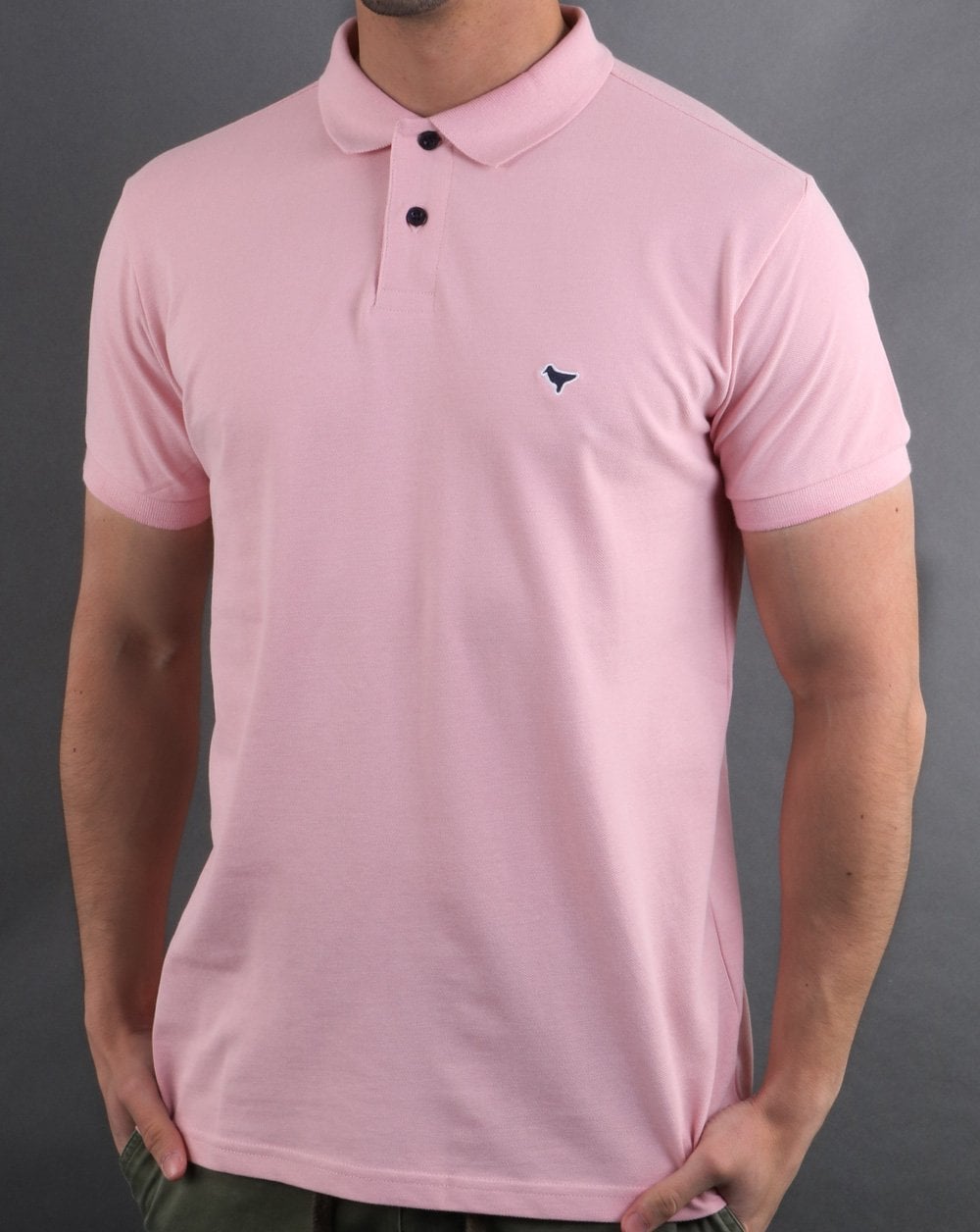 Weekend Offender Dove Polo Shirt Rose