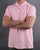 Weekend Offender Dove Polo Shirt Rose