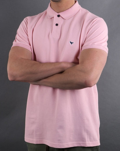 Weekend Offender Dove Polo Shirt Rose