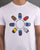 Weekend Offender Heel Wheel T-shirt White