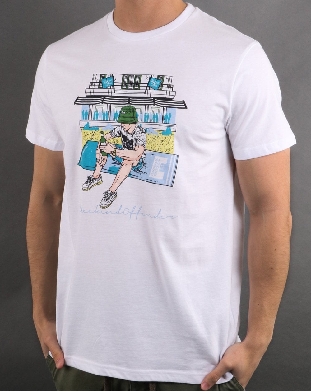 Weekend Offender Cafe Del Mar T-shirt White