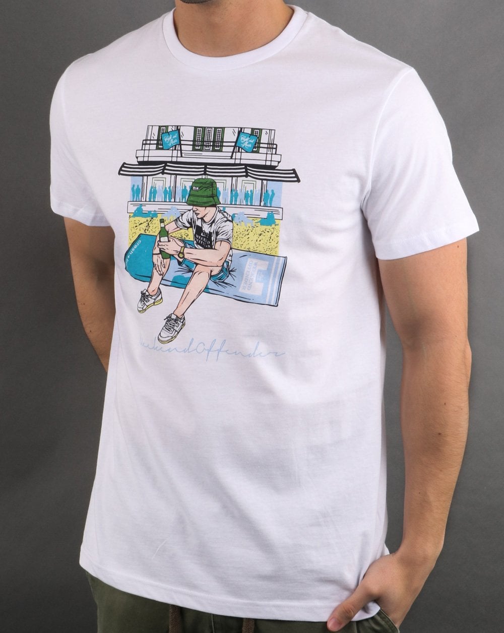 Weekend Offender Cafe Del Mar T-shirt White