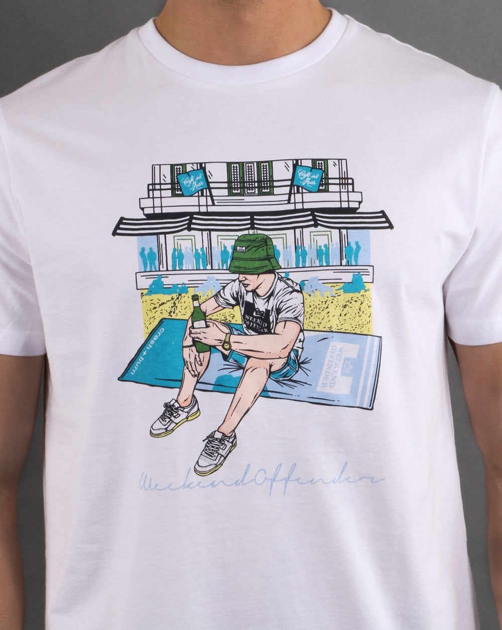 Weekend Offender Cafe Del Mar T-shirt White
