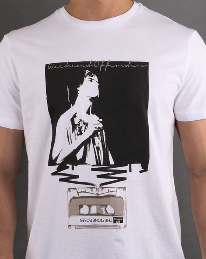 Weekend Offender King Monkey T-shirt White
