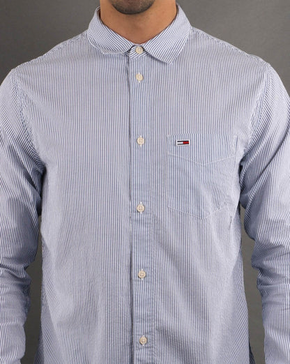 Tommy Hilfiger Seersucker Stripe Shirt Blue/white