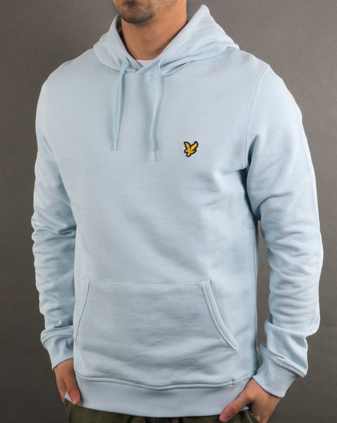 Lyle And Scott Pullover Hoodie Light Blue Shore