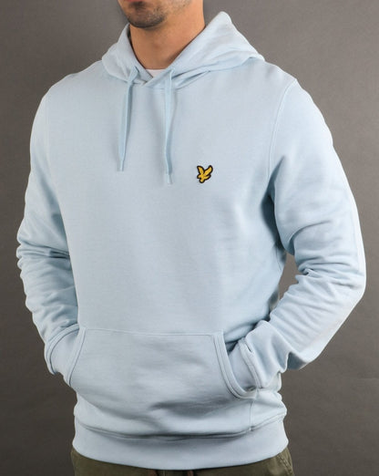 Lyle And Scott Pullover Hoodie Light Blue Shore