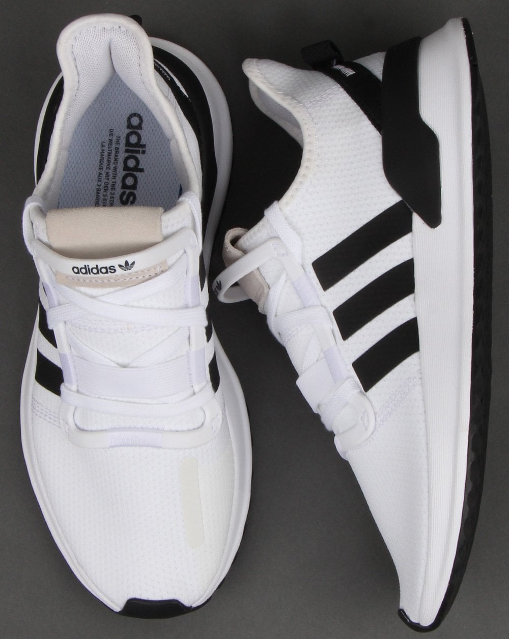 Adidas U_path Run Trainers White/black