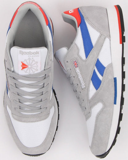 Reebok Classic Trainers White/Grey/Blue