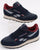 Reebok Classic Leather Trainers Navy/red
