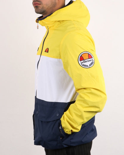 Ellesse Triple Jacket Yellow White Navy