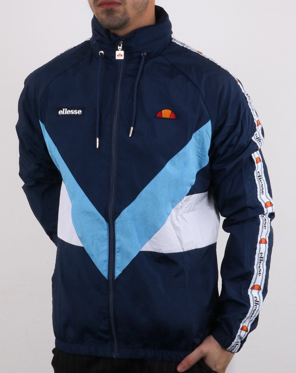 Ellesse Gerano Track Jacket Navy/sky Blue