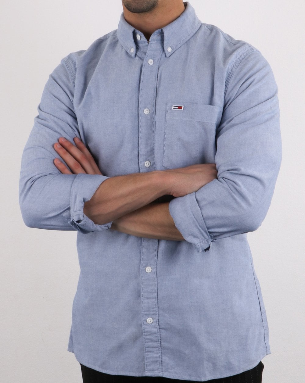 Tommy Hilfiger Classic Oxford Shirt Black Iris