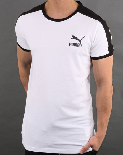 Puma Iconic T7 Slim T-shirt White