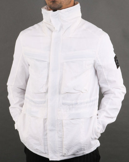 Marshall Artist Garment Dyed Field Jacket White