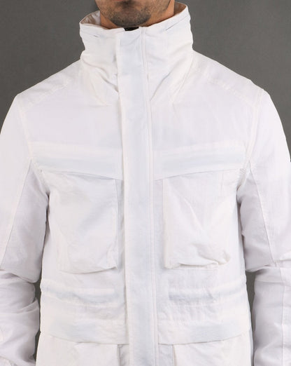 Marshall Artist Garment Dyed Field Jacket White