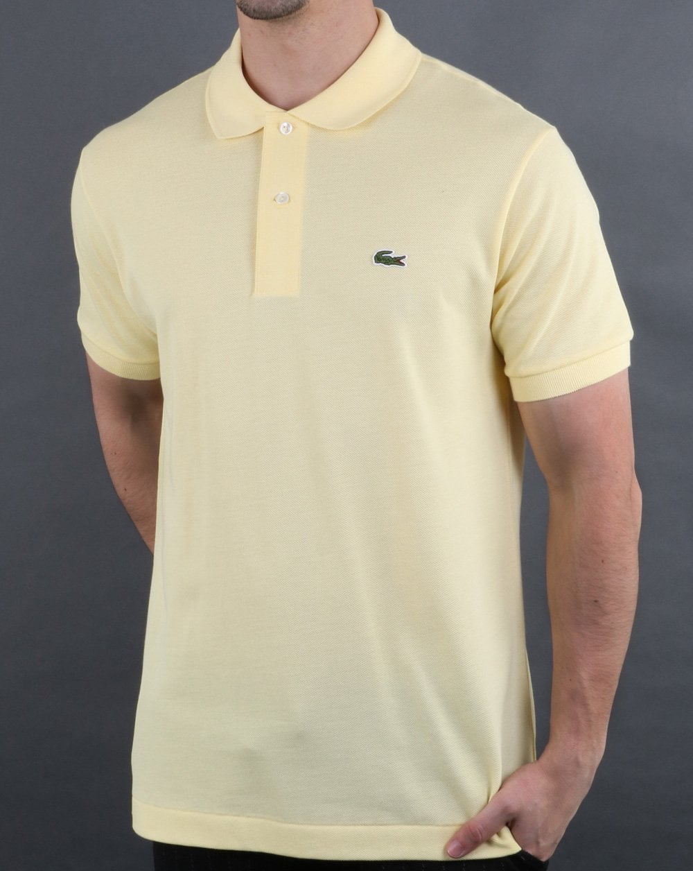 Lacoste Classic Polo Shirt Yellow
