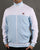 Fila Vintage Tiebreaker Track Top Sky Blue/white