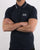 Emporio Armani EA7 Core Logo Tipped Polo Shirt Navy