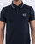 Emporio Armani EA7 Core Logo Tipped Polo Shirt Navy