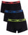 Emporio Armani 3 Pack Boxers Black/Red/Blue