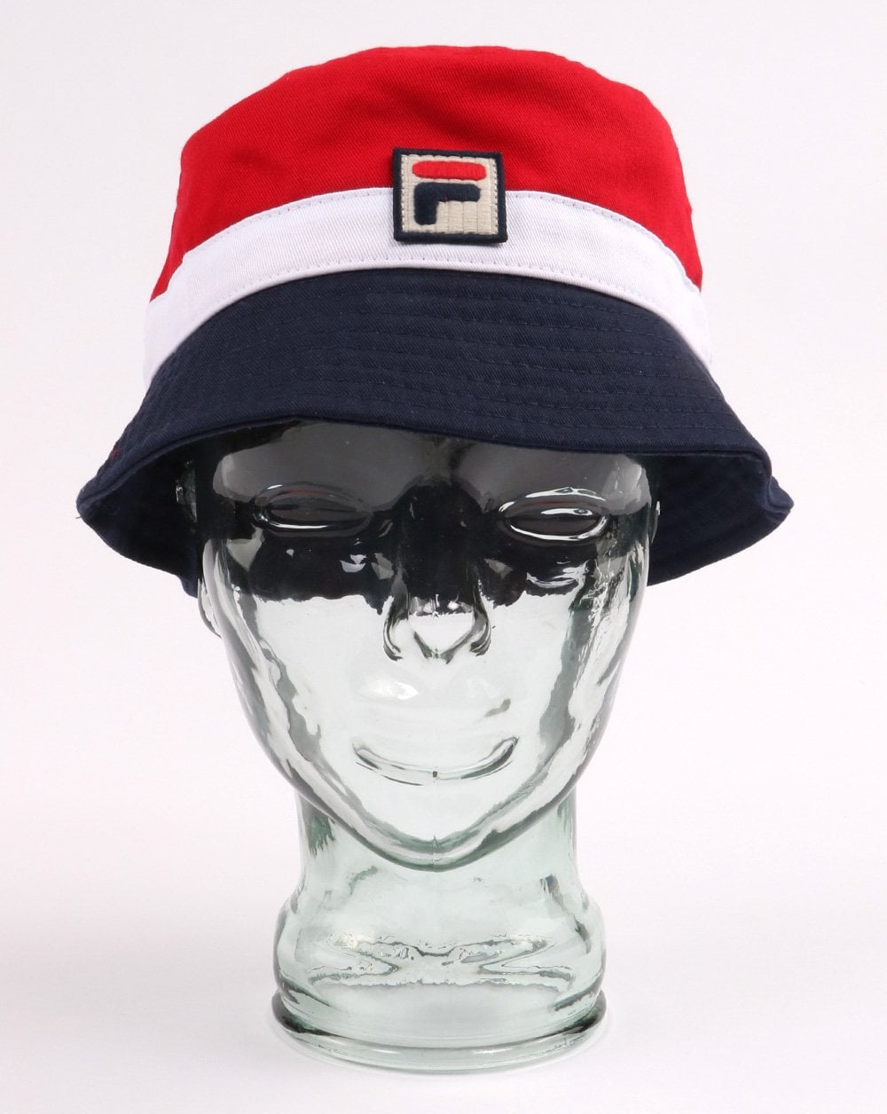 Fila Vintage trio Bucket Hat Red/white/navy