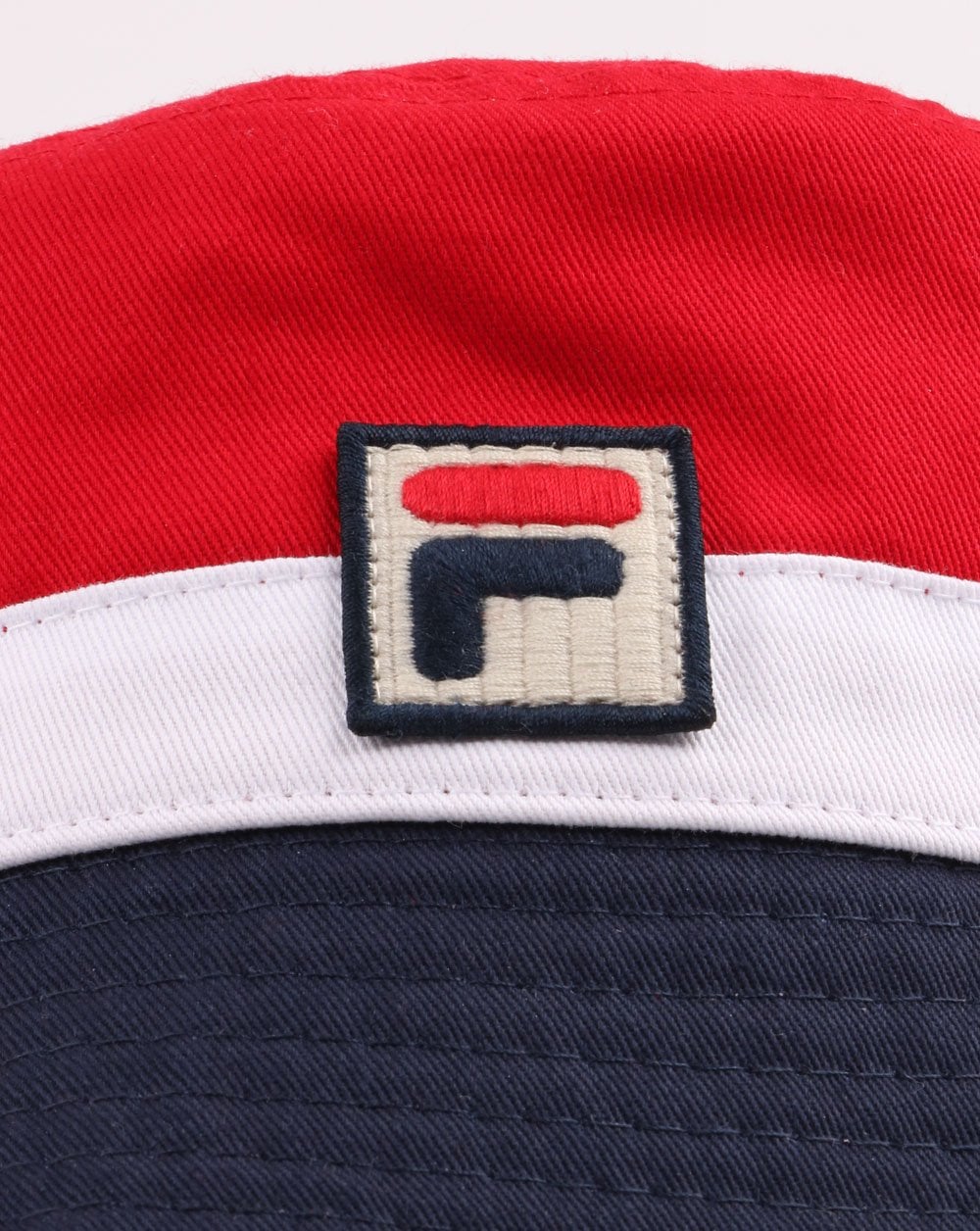 Fila Vintage trio Bucket Hat Red/white/navy