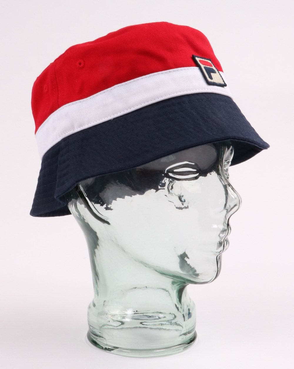 Fila Vintage trio Bucket Hat Red/white/navy