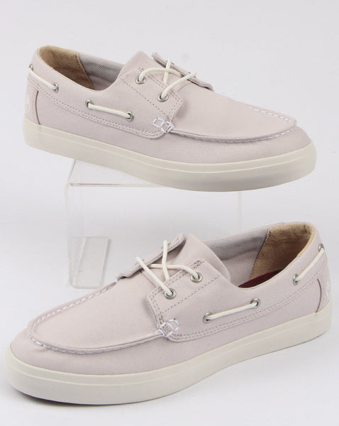 Timberland Union Wharf 2 Eye Boat Shoe Light Grey