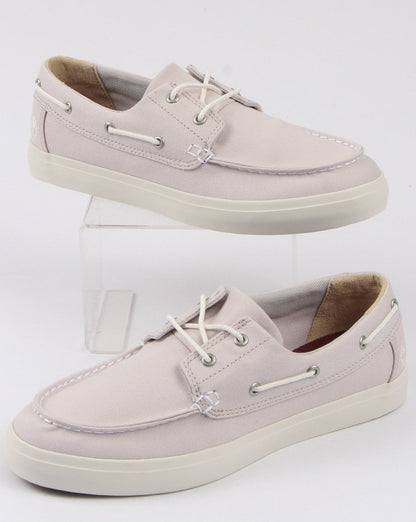 Timberland Union Wharf 2 Eye Boat Shoe Light Grey