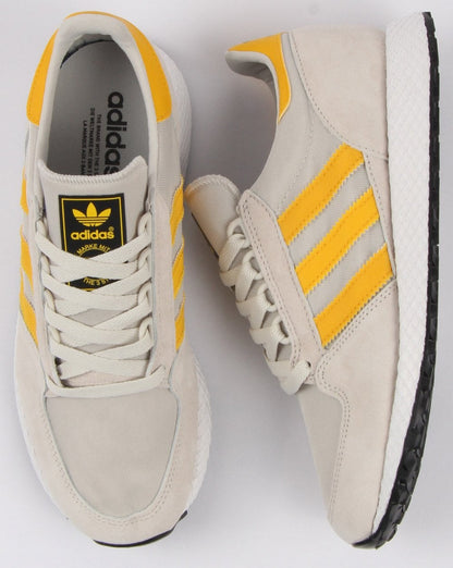 Adidas Forest Grove Trainers Raw White/Yellow