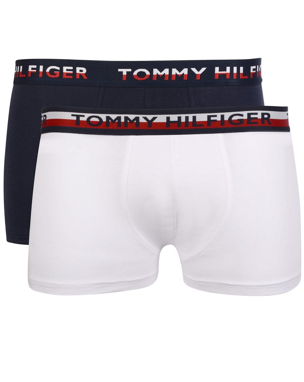 Tommy Hilfiger Twin Pack Boxers Navy/white