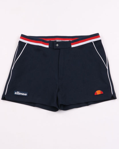 Ellesse 80s Tennis Shorts Navy/Red/White