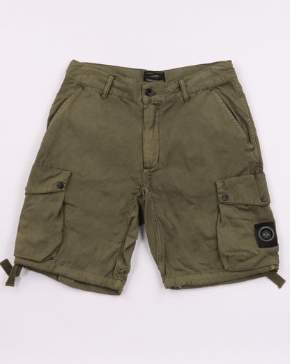 Marshall Artist Garment Dyed Cotton Short Khaki