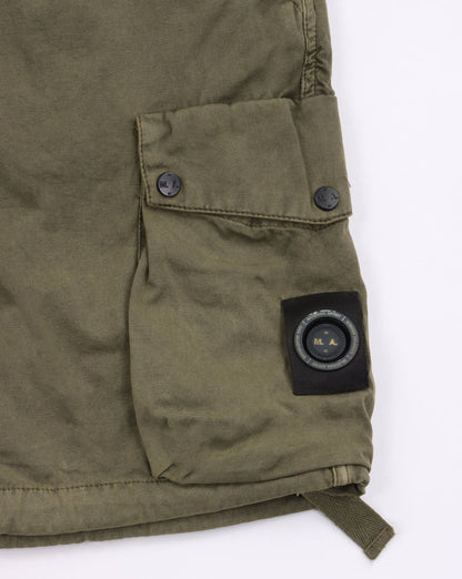 Marshall Artist Garment Dyed Cotton Short Khaki