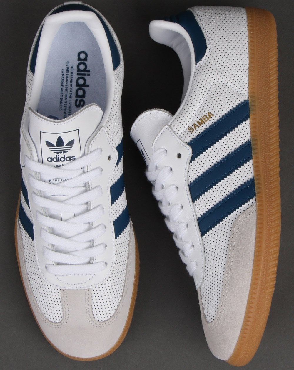 Adidas Samba Og Trainers White/legend Marine