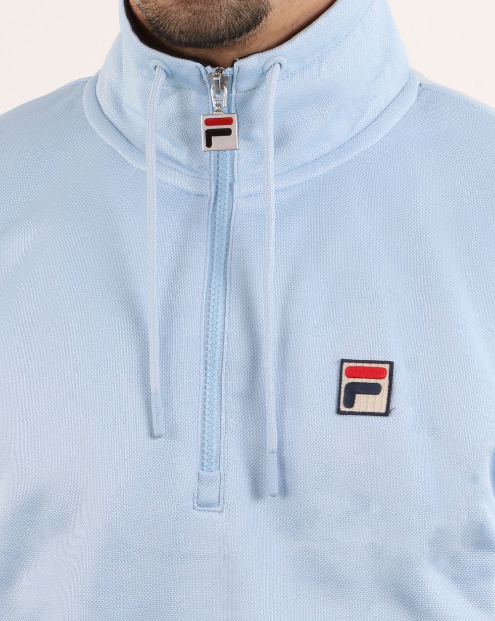 Fila Vintage Cole 1/2 Zip Sweatshirt Soft Sky