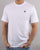 Sergio Tacchini Run T Shirt White/navy