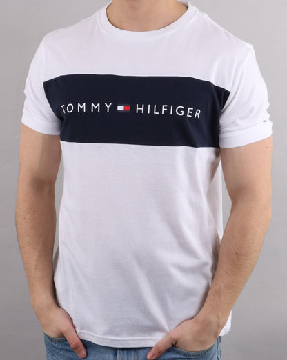 Tommy Hilfiger Logo Flag T-shirt White