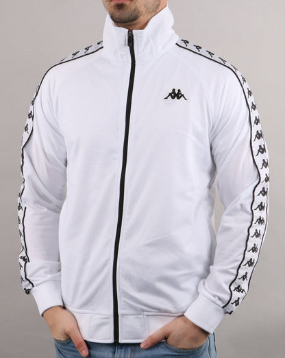 Kappa Anniston Banda Jacket White/Black