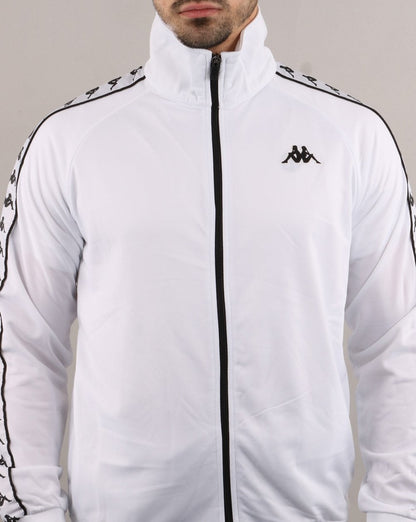 Kappa Anniston Banda Jacket White/Black