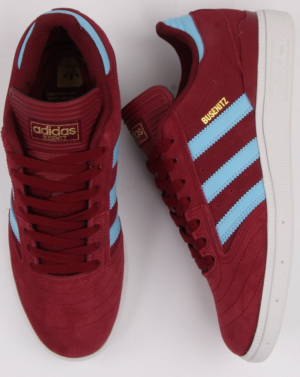 Adidas Busenitz Trainers Claret/Blue
