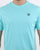 Sergio Tacchini Run T Shirt Aqua Sky/White