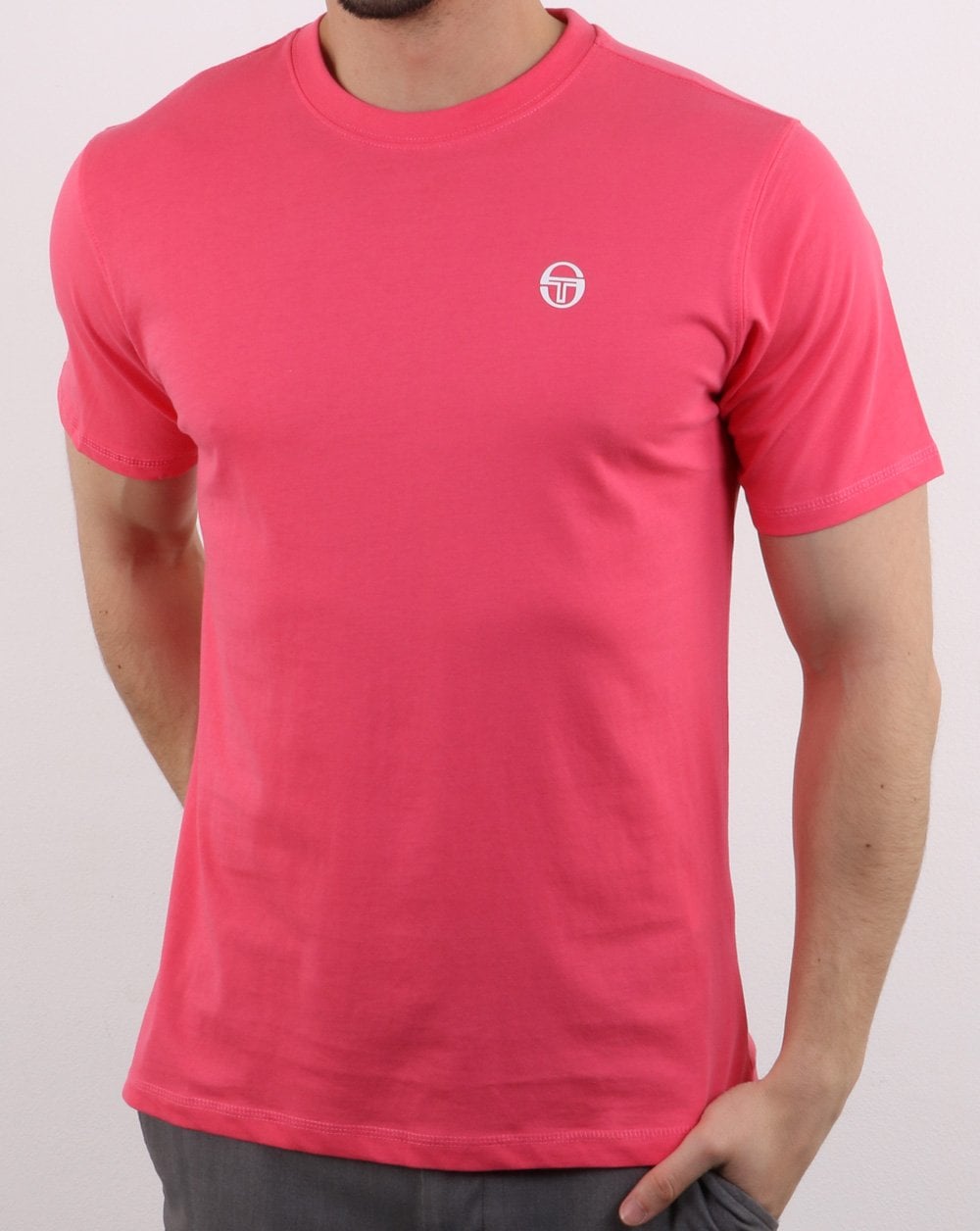 Sergio Tacchini Run T Shirt Pink