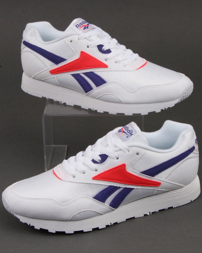 Reebok Rapide Trainers White/purple/Blue