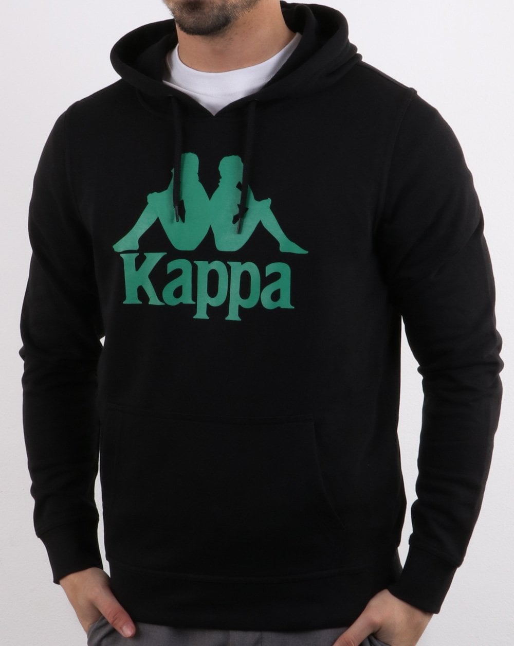 Kappa Zimm Hoodie Black/green
