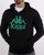 Kappa Zimm Hoodie Black/green