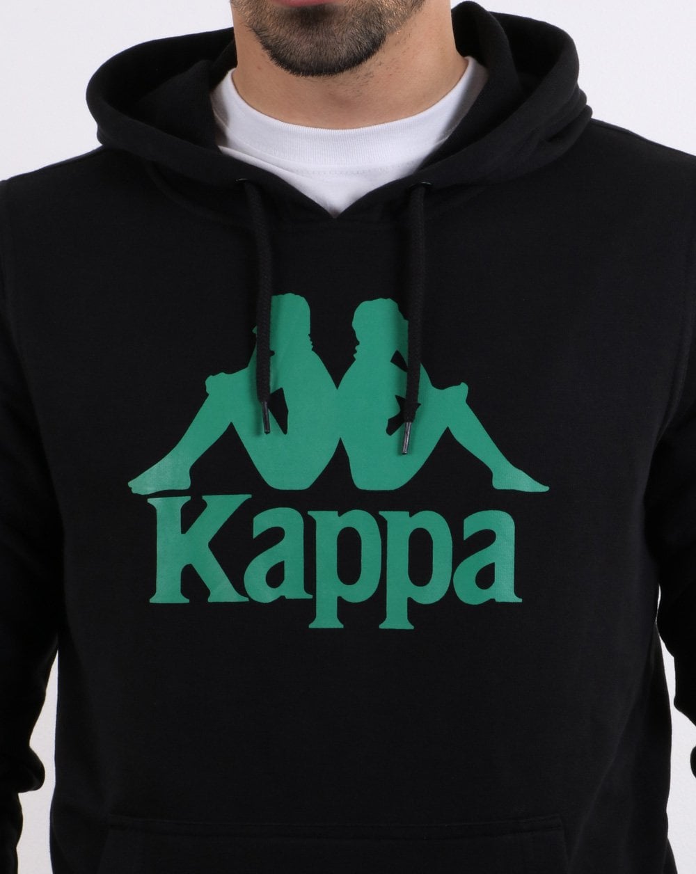 Kappa Zimm Hoodie Black/green