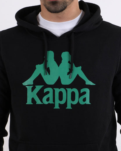 Kappa Zimm Hoodie Black/green